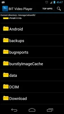 BIT Video Player android App screenshot 1